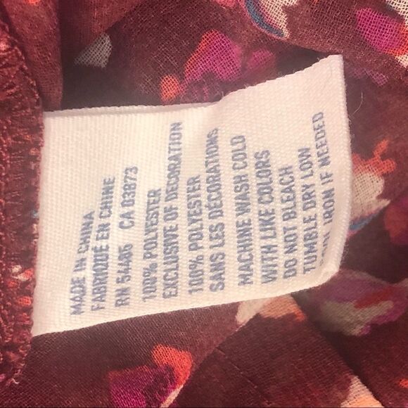 American Eagle Outfitters Floral blouse Size Medium - Picture 8 of 9